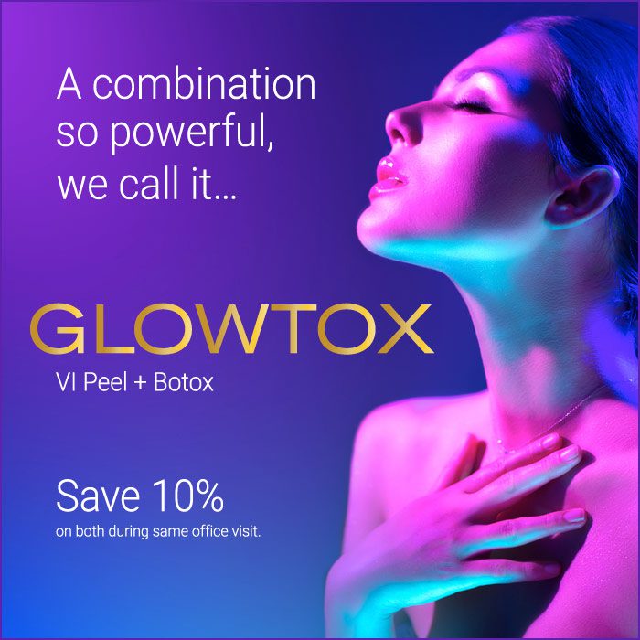 Reden wir über Dinge, die leuchten.  Lass uns über dich reden!  Klickst du auf Mehr, um mehr über eine coole Combo zu erfahren, die wir gepaart haben?  Es heißt Glowtox.